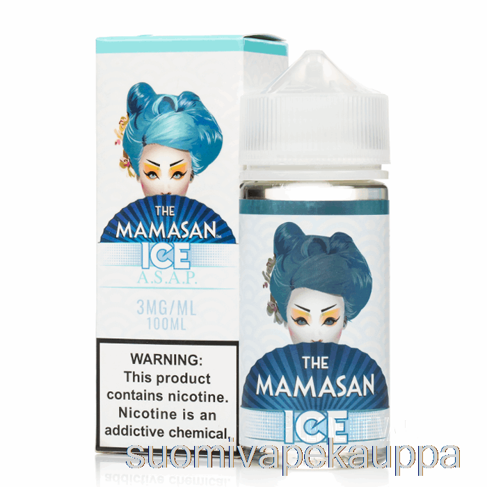 Vape Kauppa Ice Asap - The Mamasan E-neste - 100ml 3mg